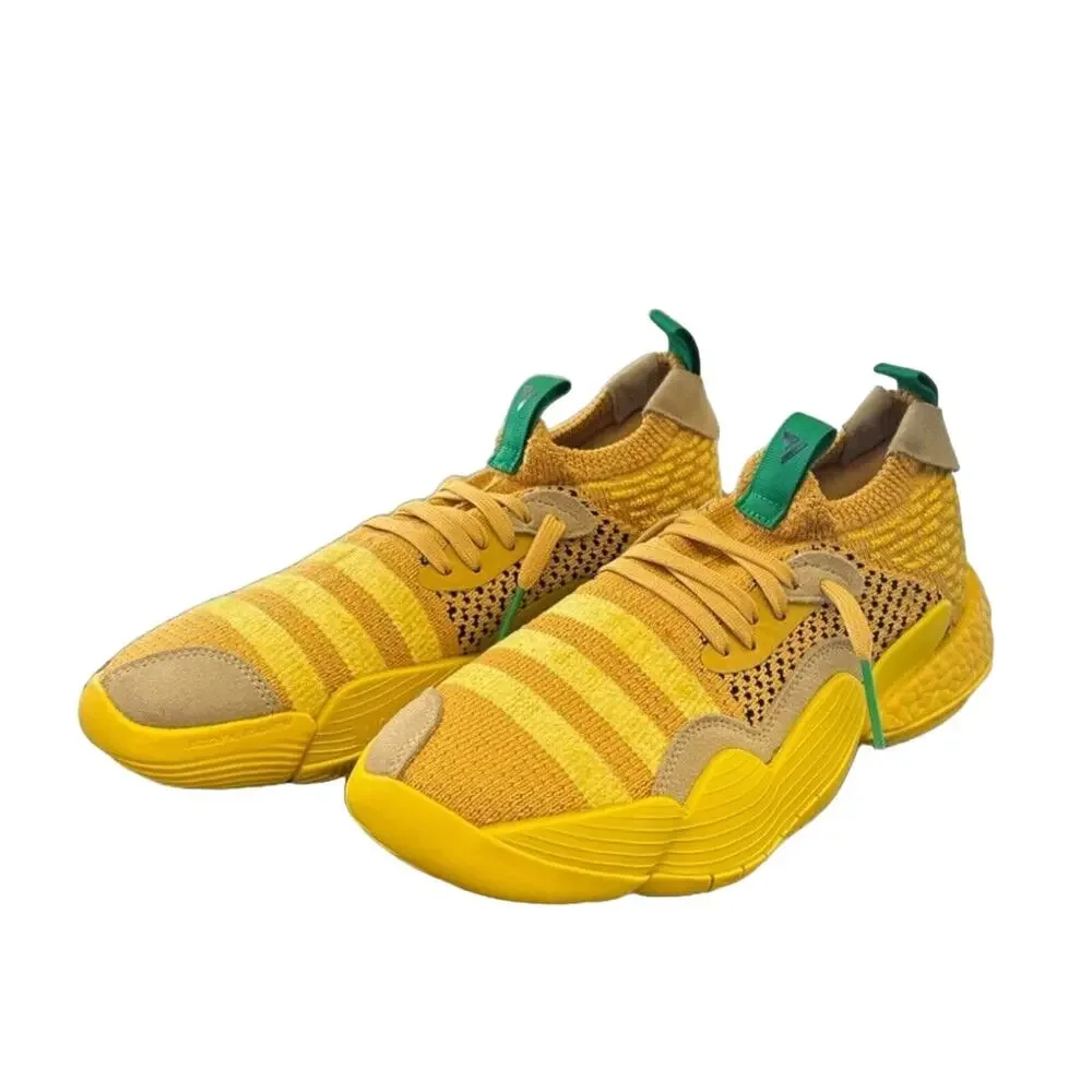 Adidas Trae Young 2 Hazy Yellow‎ Basketball Shoes Low Top Men's Size 8 IG4793